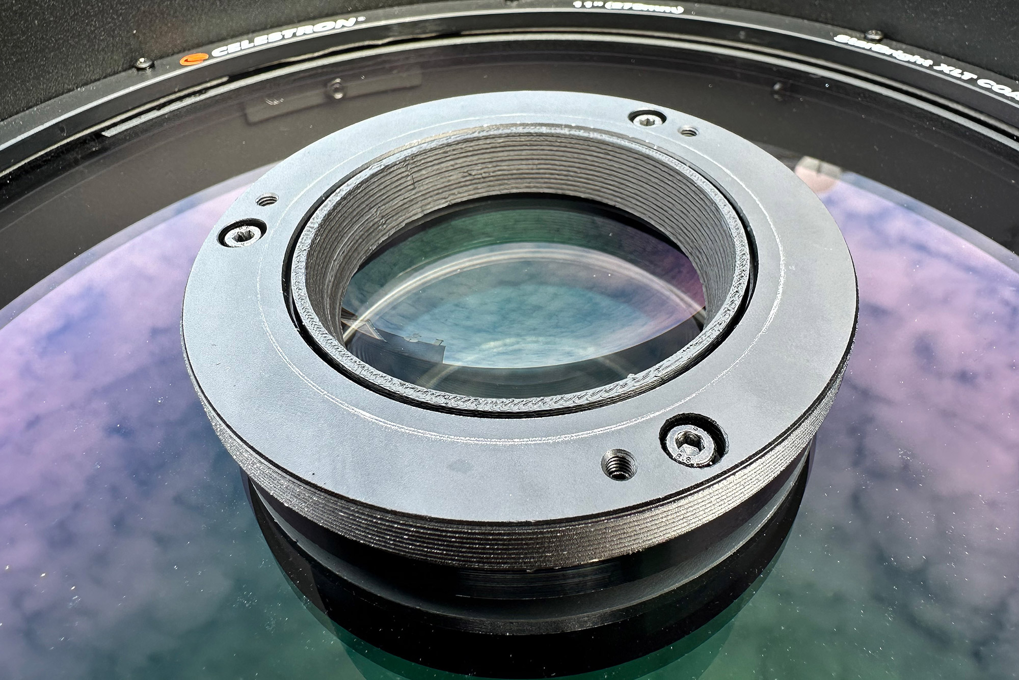 Celestron RASA 11" und das Baader UFC System (Reflexionen vermeiden)