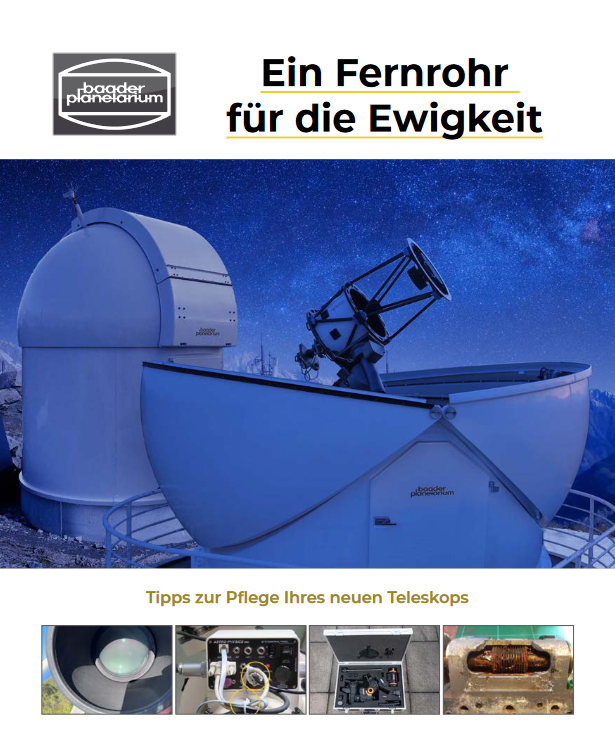 Tipps zur Pflege Ihres neuen Teleskops